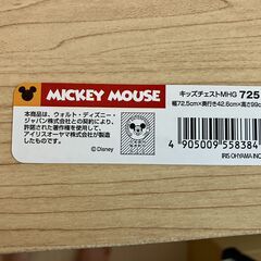 【中古雑貨】生活雑貨　ディズニーチェストの画像