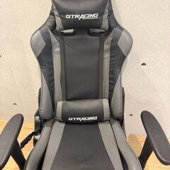 25年2月購入 GTRacing ゲーミングチェア ブラック×グレー GT002F-GRAYの画像