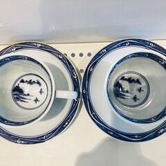 【7月は食器買取20％UP】橘吉 (たちばなきち)  珈琲碗皿の画像