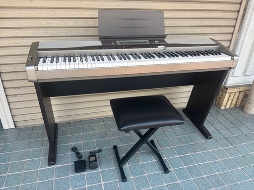 カシオ　電子ピアノ　未使用品 8/31迄 4000円相当ヘッドホンプレゼント！】 CASIO PX-S7000 BK