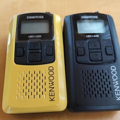 未使用　美品　KENWOOD　トランシーバーの画像