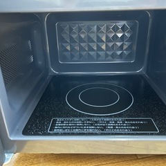 アイリスオーヤマ　電子レンジ　フラットテーブル
の画像