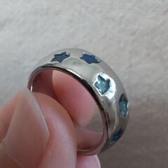 【レア】星 柄 指輪 リングの画像