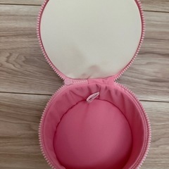 ともだちはくま　アイス型ぬいぐるみポーチ　ピンクの画像
