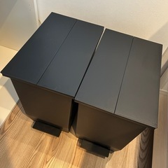 値下げ【美品】SOLOWゴミ箱45リットル2個セットの画像