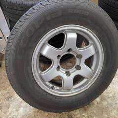 ハイエース ホイール 195/80r15  6J PCD:139.7 6穴 15インチの画像