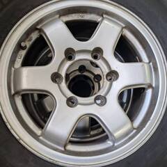 ハイエース ホイール 195/80r15  6J PCD:139.7 6穴 15インチの画像