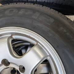 ハイエース ホイール 195/80r15  6J PCD:139.7 6穴 15インチの画像