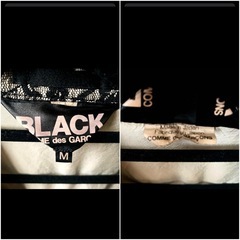 BLACK COMME des GARCONS ジャケット ブラック レース 古着 レア 希少　の画像