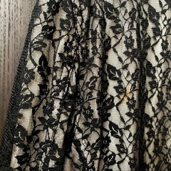 BLACK COMME des GARCONS ジャケット ブラック レース 古着 レア 希少　の画像
