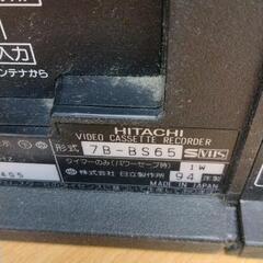 0723-085 HITACHI　ビデオカセットレコーダー　※リモコン無しの画像