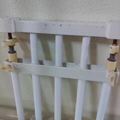 取り引き中となりました❗　突っ張りパイプ棚の画像
