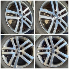 【2025年6月購入★】ゴルフ 夏用タイヤ 205/55R16 デイトン　5穴の画像