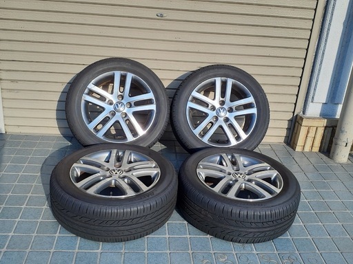 ※終了※【2025年6月購入★】ゴルフ 夏用タイヤ 205/55R16 デイトン　5穴