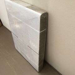 JM20096K) 段ボール未使用品10枚セット品＜幅：約87cm 高さ：約62cm 奥行：約10cm＞中古品【取りに来られる方限定】　の画像