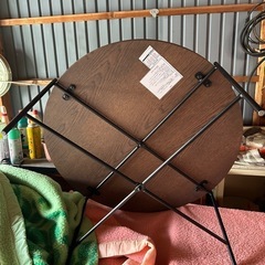 ちゃぶ台　丸型　直径73cm 高さ35cmの画像