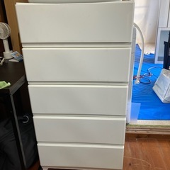 衣装ケース　収納ケース　5段収納の画像
