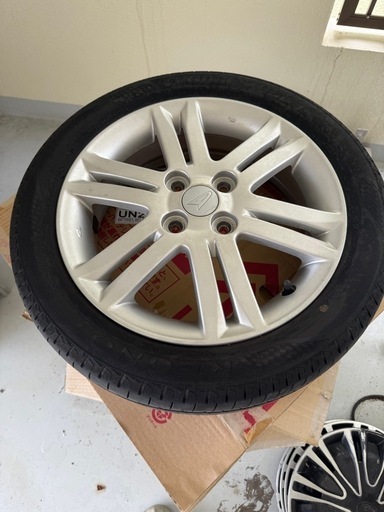 【中古】タイヤ+ホイール レグノ ダイハツ タント　l375s外し