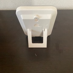 置き掛け兼用温湿度計 ホワイトの画像