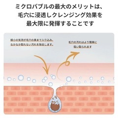 〔お話中）新品！ホワイト　シャワーヘッド マイクロナノバブル 90%節水シャワーヘッド マイクロナノバブル 節水 高洗浄力 手元止水 毛穴 ケア 汚れ 除去 美肌 保湿 5段階モード ナノバブルシャワー ヘッドの画像