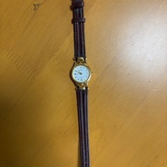 レディース　腕時計　濃い茶色の画像
