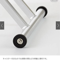《引取り限定》昇降式テーブル ホワイトの画像
