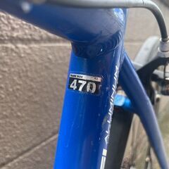ロードバイク　No.384　ブルー　PRECISION　サイクルベースあさひ　28インチ　※故障個所あり　【リサイクルショップどりーむ荒田店】の画像