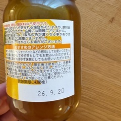 大容量260gの有機ゆずジャムの画像