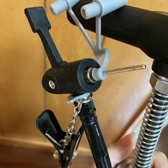 自転車の空気入れ　エアーポンプの画像