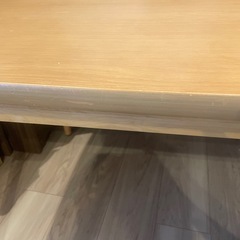 こたつテーブル　120×60×40/55 　※高さ調整可の画像