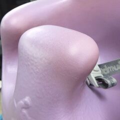 Bumbo④ ベビーチェア ベルト付き パープル 赤ちゃん用椅子 バンボ☆ 札幌市 北区 屯田 の画像