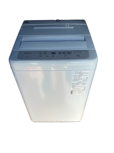 Y250723 洗濯機　5kg　Panasonic 2024年製　NA-F5B2