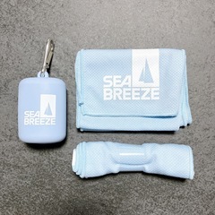 未使用 SEABREEZE クールタオル 2枚セット シーブリーズ 冷却の画像