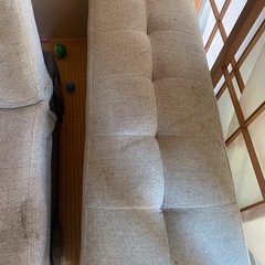ソファ　ソファベッド　オットマン　　の画像
