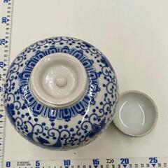 0723-290 蓋付き壺の画像