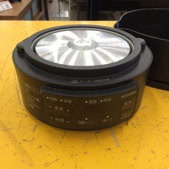 ジモティー見た！で5%OFF【電気ケトル】クッキングケトル IRISOHYAMA ｱｲﾘｽｵｰﾔﾏ ICK-M1200 2024年製 1L:ブラックの画像