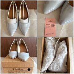 【新品】Sesto パンプス 24.5cmの画像