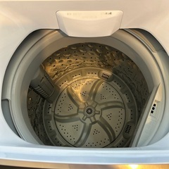 アイリスオーヤマ 洗濯機 6kg 2021年製 ステンレス槽 IAW-T602Eの画像