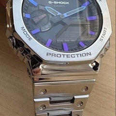 美品　Gショック　2100　 GM-B2100PC-1AJF シルバーの画像