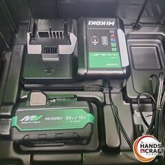✨HiKOKI　未使用　DH3628DA(2XPZ)　コードレスロータリハンマドリル　充電器/バッテリー×2✨うるま市田場✨の画像