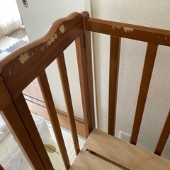 大和屋　折りたたみベビーベッド　の画像