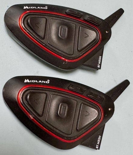 Midland BTMESH RUSH RCFインカム 2セットタンデム