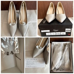 【新品】Menue パンプス 24.5cmの画像