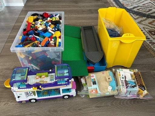 レゴブロックセット、パーツ大量まとめ7kg未満
