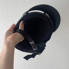 牛柄 半帽ヘルメット シールド付きの画像