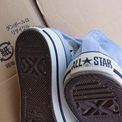 CONVERSEオールスター ライトブルー24.5の画像