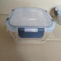 耐熱ガラス保存容器 640ml 4個セットの画像