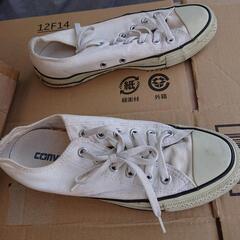 CONVERSEオールスターホワイト 24.5の画像