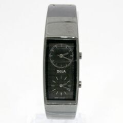 動作品 SEIKO ALBA DEUA クオーツ式腕時計 Y15W-5A40 3針+2針 デュアルタイム ブレスウォッチ 25年7月電池交換 札幌市 清田区 平岡の画像