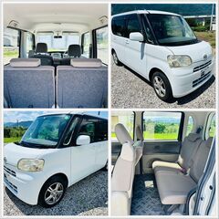 ダイハツタント★4WD★2年車検全てコミ★家族でも、業務用、車中泊でも可の画像